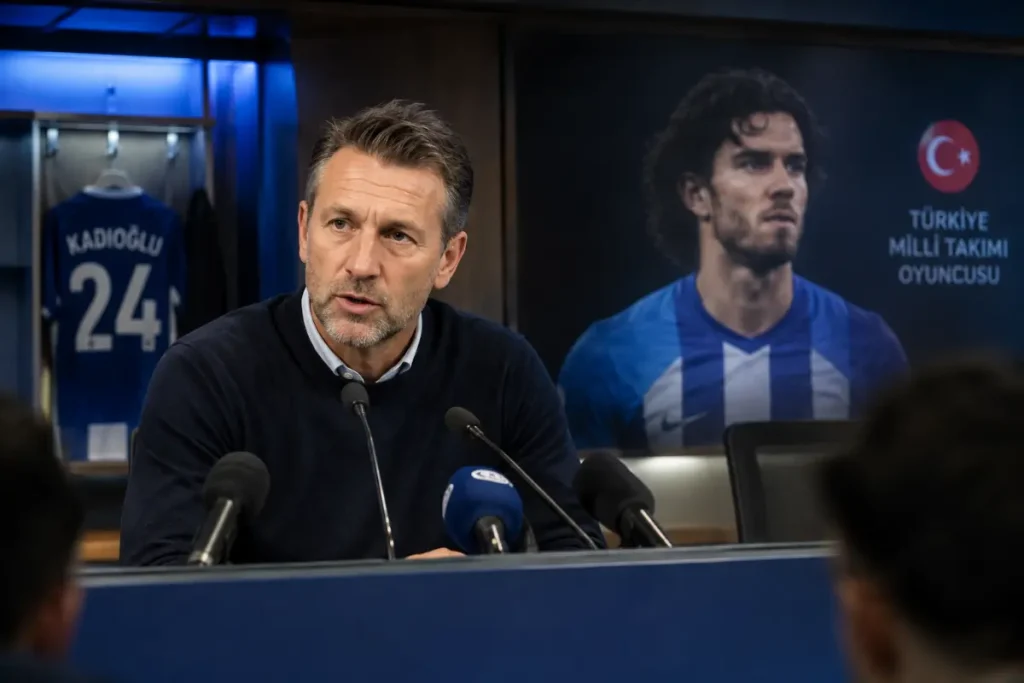 Brighton Teknik Direktörü Açıkladı: Ferdi Kadıoğlu Neden Oynamadı?