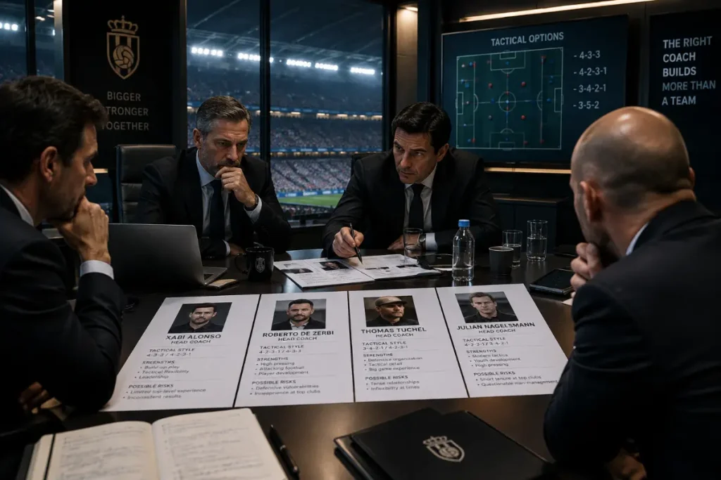 Fenerbahçe’de Teknik Direktör Operasyonu: Cihan Kamer’in Masasındaki 5 İsim