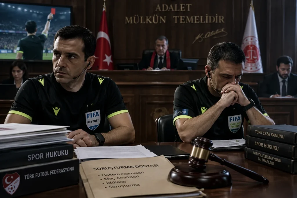 Türk Futbolunda Deprem: Hakemler Dosyasında Tutuklama Talebi