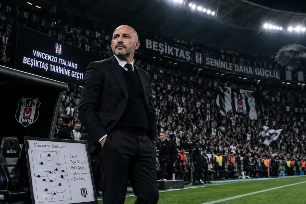 Vincenzo Italiano Beşiktaş’ta İstatistikleri Altüst Ediyor